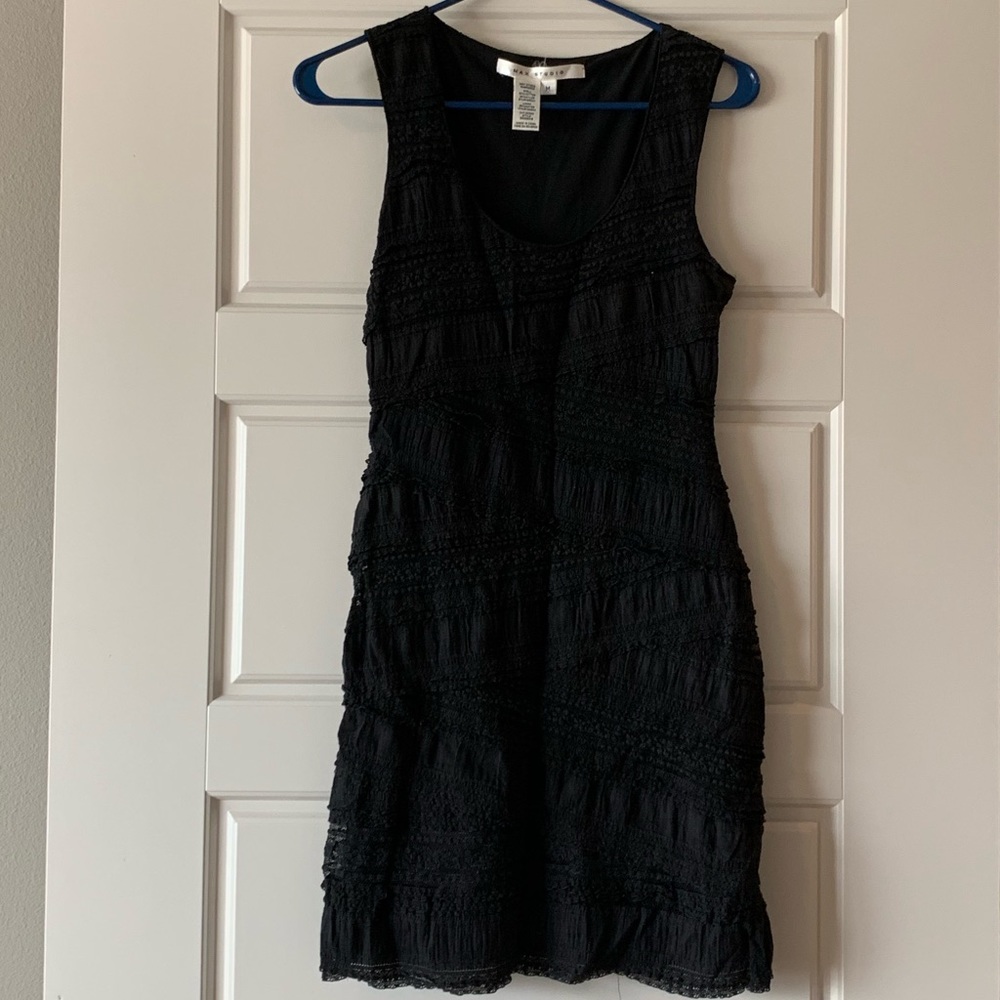Max Studio Black Dress